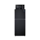 Summit MRF1087BA Microwave/refrigerator-freezer Combination With Allocator 24" Wide