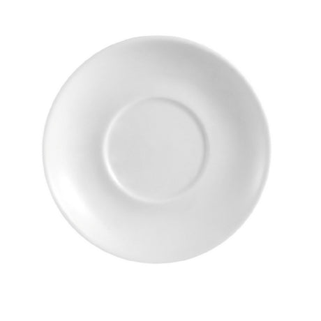 CAC China PRM-4-P Clinton Saucer 4" Dia. Round