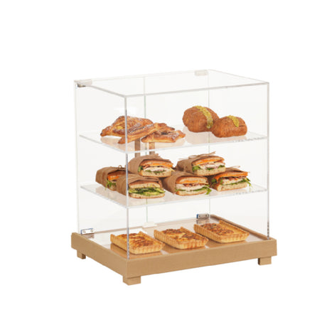 Cal Mil 23439-122 Renew Bakery Case 19.75"W X 15.5"D X 24"H Attendant Serve Only