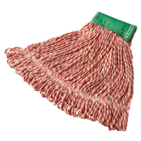 Rubbermaid FGD25206RD00 - Super Stitch® Mop Head, Medium, 4-ply Cotton/synthetic Blend