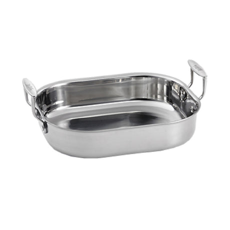 Tablecraft CW2030 Roasting Pan 3-1/2 Qt. 11-1/2" X 9-1/2" X 2-1/2"