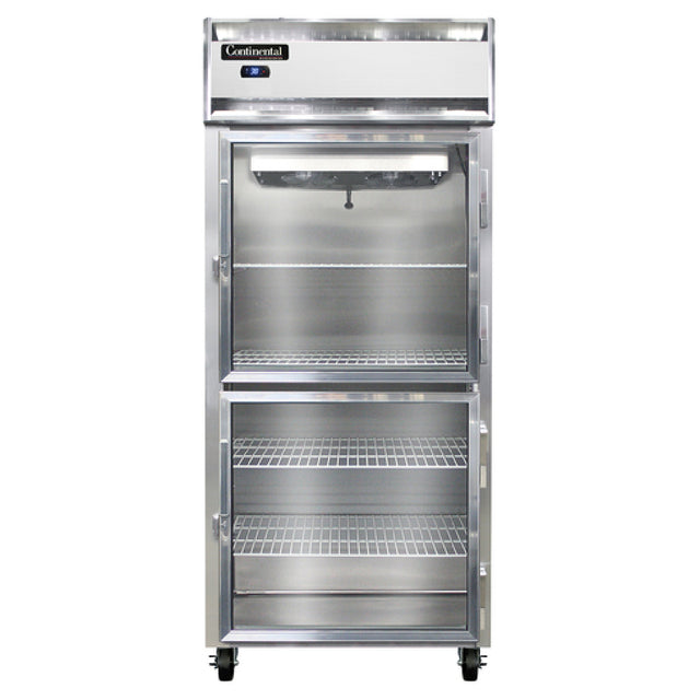 Continental Refrigerator 1RXSNSAGDHD Extra-Wide Refrigerator Reach-in Display