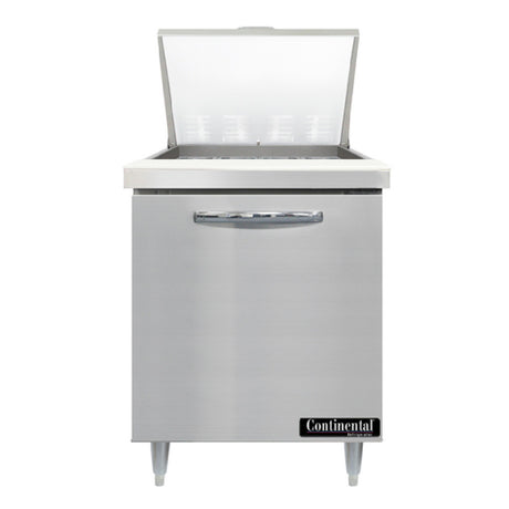 Continental Refrigerator D27N12M Designer Line Mighty Top Sandwich Unit 27"W One-section