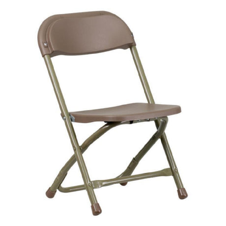 Flash Furniture Y-KID-BN-GG Timmy Folding Chair 220 Lb. Weight Capacity 13"W X 2-1/4"D X 25"H Folded Size