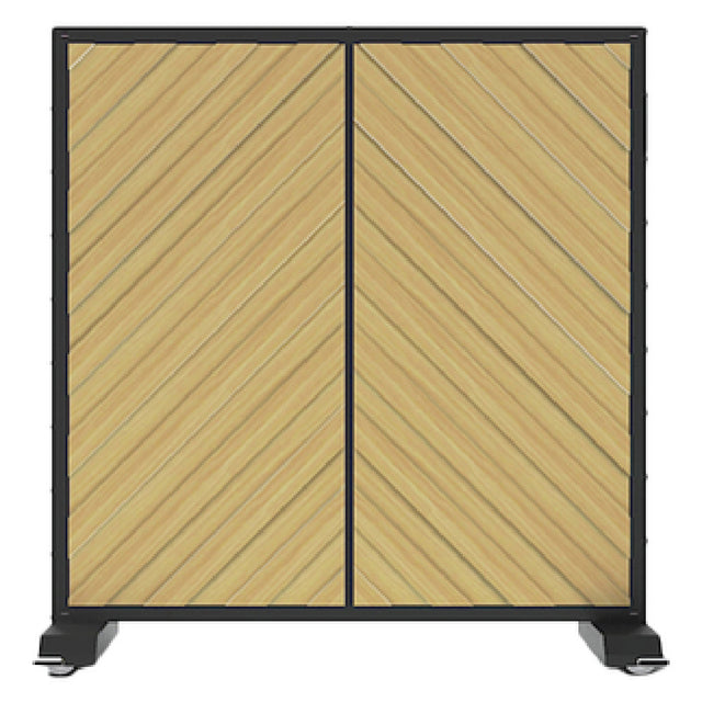 Forbes Industries 7873-4 Aspen Series Mobile Partition (Executive) 49-3/4"L X 29-3/4"W X 78"H Overall