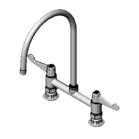 T&S Brass 5F-8DWS09 Equip Faucet Swivel 8"