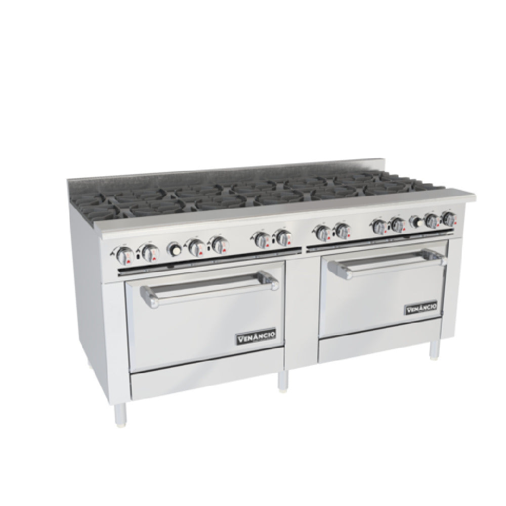 Venancio USA R722ST-72B_LP - Restaurant Range, Gas, 72"W
