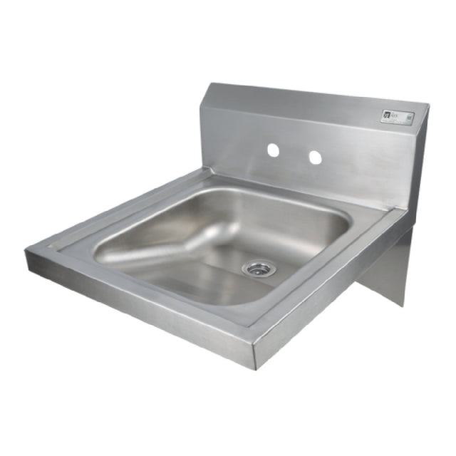 John Boos PBHS-W-1416ADAS Pro-Bowl Hand Sink Wall Mount 14"W X 16" Front-to-back X 5" Deep Bowl