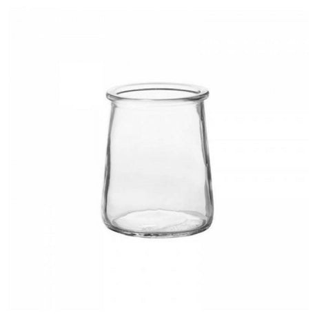 JB Prince RB346 Comatec Glass Yogurt Jar 4.9 Oz. 2.63"W X 2.7"H