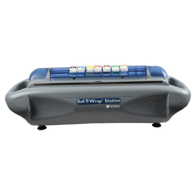 San Jamar SW1218 Saf-T-Wrap® Station Dispenser Holds Film Or Foil Rolls Between 12" And 18"