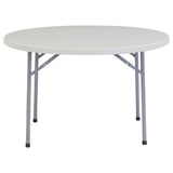 National Public Seating BT48R NPS® Heavy Duty Round Folding Table 48" Dia. Round