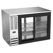 Beverage Air BB48HC-GS-PT-S - Refrigerated Pass-Thru Back Bar Refrigerator, Two-section