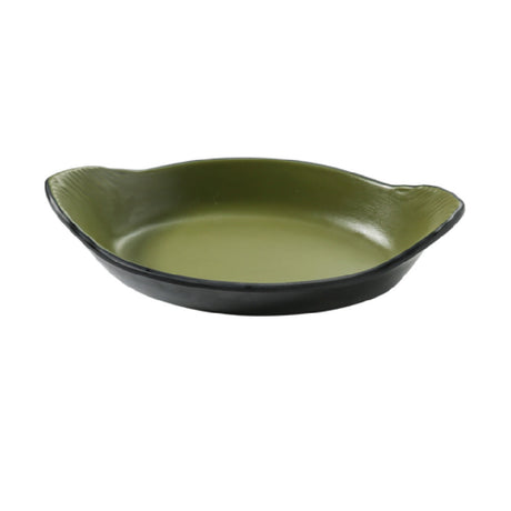 Yanco BM-608GR Rarebit Dish 8.75"W X 1.5"D X 5"H 10 Oz