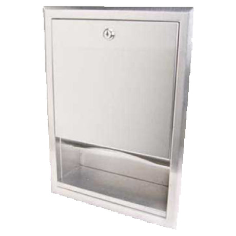 Franklin Machine Products 141-2078 Bobrick® Paper Towel Dispenser Recessed 15-5/8" X 11-1/4"W X 4"D