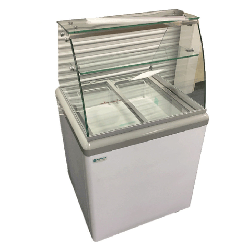 Excellence HBD-4HC Ice Cream Dipping Cabinet 28-1/2"W 6.4 Cu. Ft. Capacity