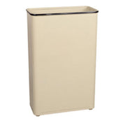 Rubbermaid FGWB96RAL - Steel Wastebasket, 11" L X 21" W X 30" H, 96 Qt. Capacity