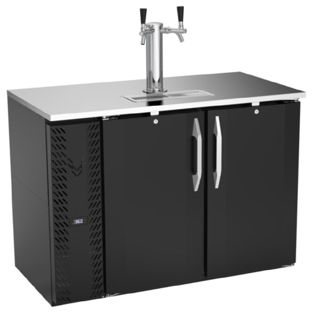 Victory VDDN48HC-B - Direct Draw Dispenser, 48"W X 26-3/8"D X 49-5/16"H, 12.56 Cu. Ft.
