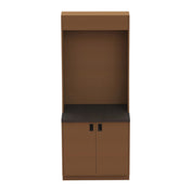 Hubert 12994 - Expressly Hubert® Micro Market Module W/Cabinet, 36"W X 26 3/4"D X 88"H