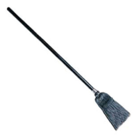 Rubbermaid FG253600BLA - Lobby Pro™ Upright Dust Pan Broom, 7"W X 37-1/2"H, Wood Handle