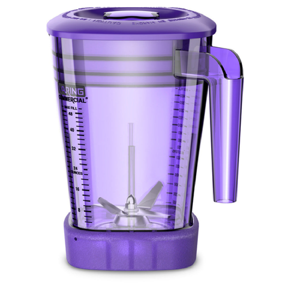 Waring CAC93X-10 The Raptor™ Blender Container 48 Oz. Capacity Purple