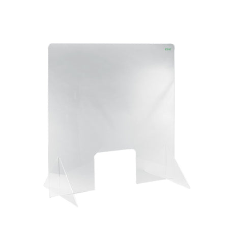 CAC China SHLD-3632 Self-Standing Shield 36"W X 32"H With Cut-out Window