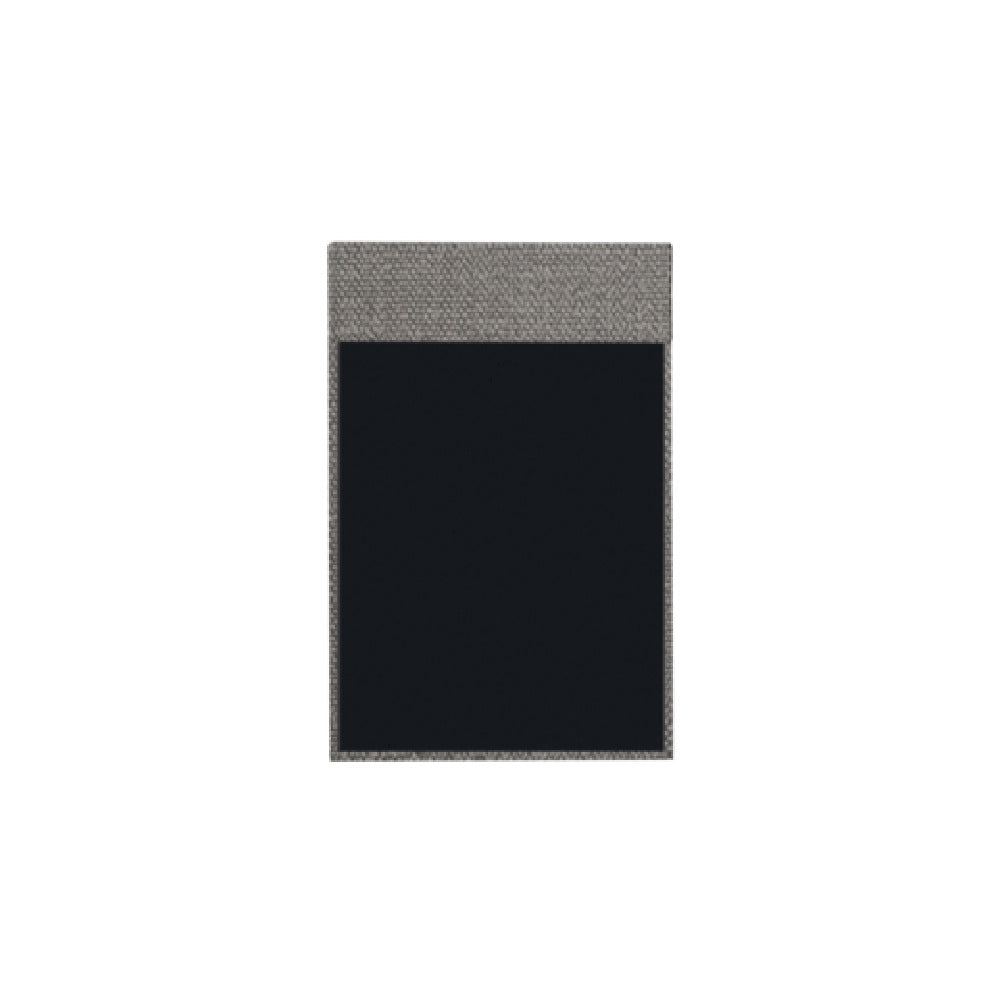 Risch MMB-MILAN 5.5X8.5 Milan Hardback Simulated Woven Vinyl Magnetic Menu Board (specify Color)
