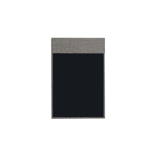 Risch MMB-MILAN 5.5X8.5 Milan Hardback Simulated Woven Vinyl Magnetic Menu Board (specify Color)
