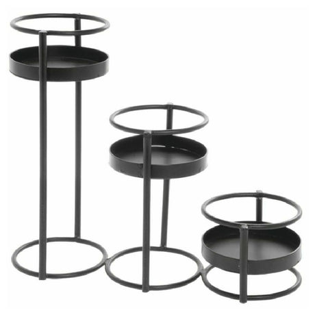 Hubert 99599 - Industrial Display Stand, 3-tier, 5-1/8"L X 13"W X 11-7/8"H