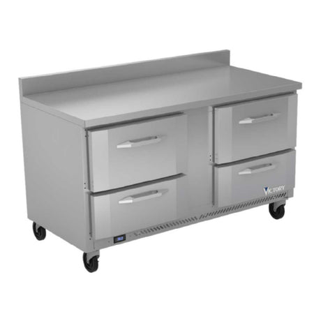 Victory VWRD60HC-4 Worktop Refrigerated Counter Powered By V-Core™ Two-section