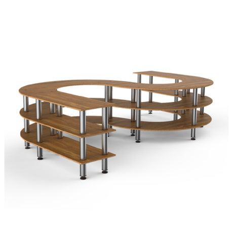Steelite MGCMSB05BSXF - Large S Buffet Station, 141.0" X 88.0" X 35.0", Modular