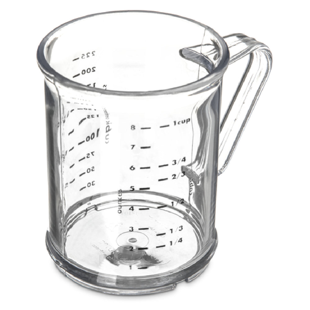 Carlisle 431507 Carlisle Measuring Cup 8 Oz. (1 Cup) Capacity 7-style Handle