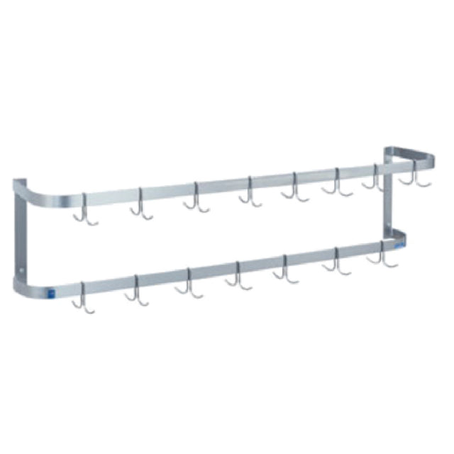 Duke 724-60-SS Pot Rack Wall Mount 60"W X 12"D X 14"H
