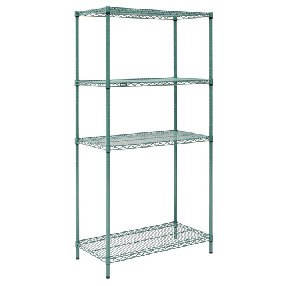 Hubert 11102 - Shelving Unit, Wire, 36"W X 24"D X 72"H