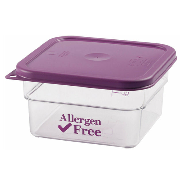 Cambro 2SFSCW441 CamSquare® Food Container 2 Q.t 7-1/4"L X 7-1/4"W X 3-7/8"H