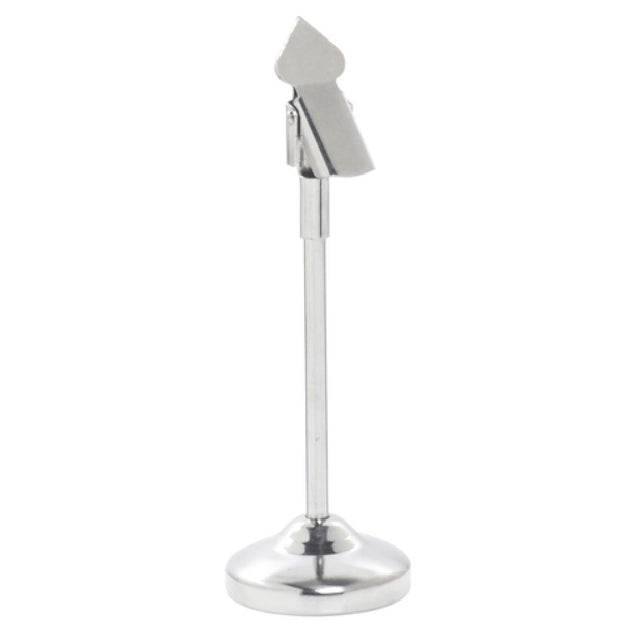 Hubert 23595 - Sign Holder, 1-9/16" Dia. X 5"H, French Style Clip
