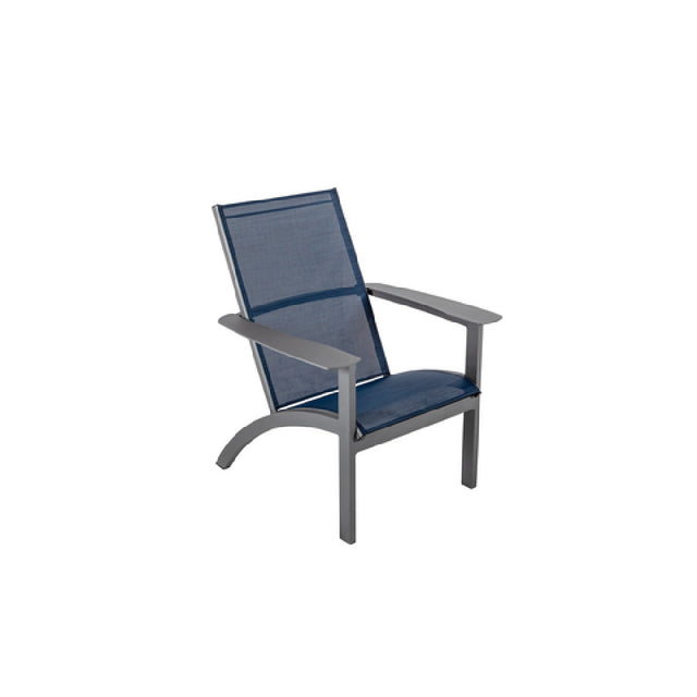 Plantation Prestige Commercial Furniture 4071100-01 Adirondack Chair With Sling Fully Welded