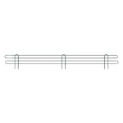 OlympicJL42-4G Shelf Ledge 4"H 42"L