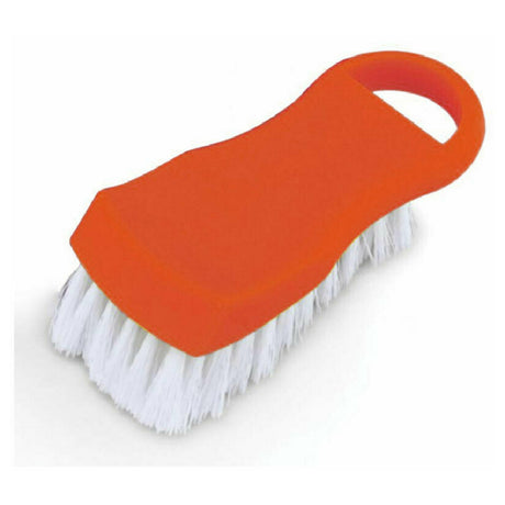 Omcan 80504 (80504) Cutting Board Brush Looped Handle Red Plastic Construction