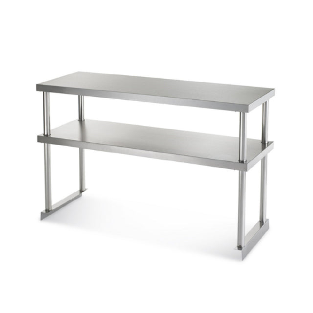 Arctic Air 64913K Double Overshelf 48”W X 18”D X 30”H Reinforced Full Length Hat Channels On Bottom Of Shelf