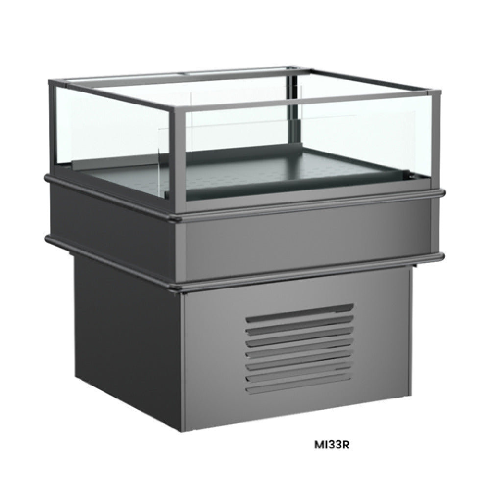 Structural Concepts MI36R Oasis® Refrigerated Self-Service Island Mobile 74-1/8"W X 36-1/2"D X 39-1/8"H