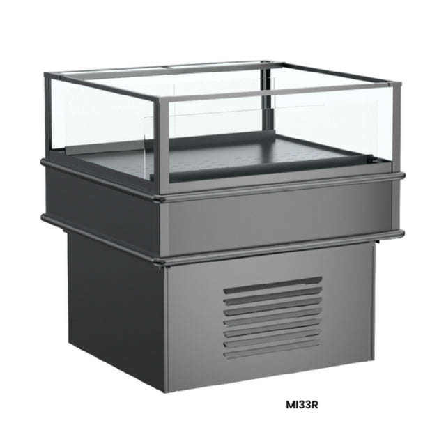 Structural Concepts MI36R Oasis® Refrigerated Self-Service Island Mobile 74-1/8"W X 36-1/2"D X 39-1/8"H