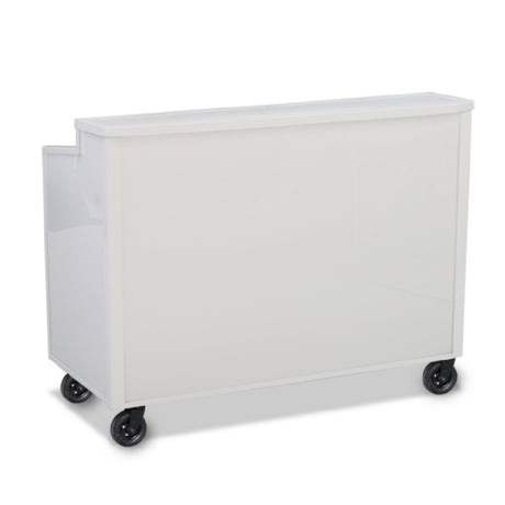 Forbes Industries 3610-5 - Aurora Outdoor Mobile Bar, 27-3/4"W X 62”L X 48”H