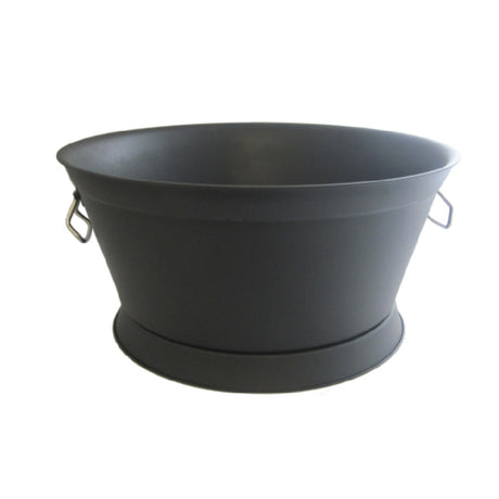 Bon Chef 61283-NERO Beverage Tub 21-1/8" X 10-3/4"H Round