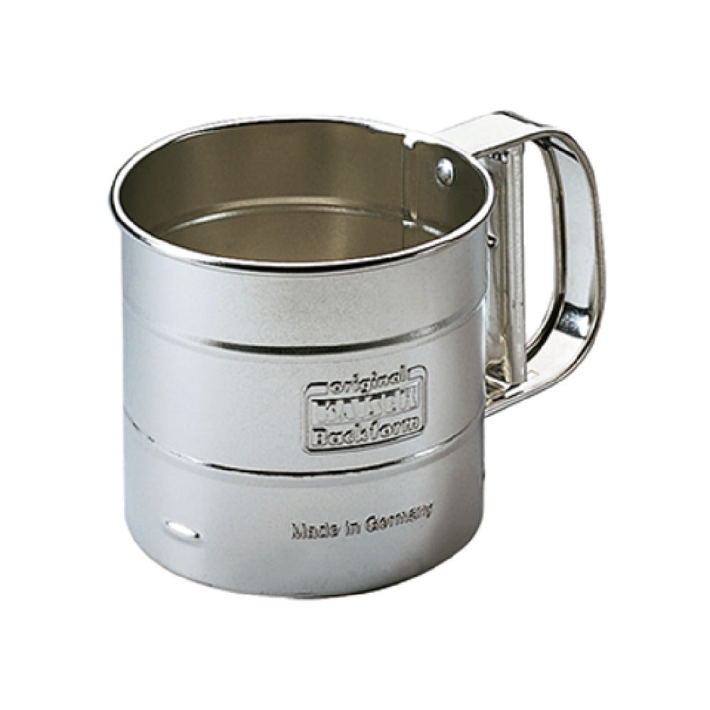 Bauscher Hepp 23.0076.9677 - Flour/Sugar Sifter, 11 Oz., 3-3/4" Dia. X 6-1/8"H
