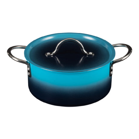 Bon Chef 73301-OM-C - Country French X - Ombre Sauce Pot, 3 Qt 9 Oz, 8 5/8"D X 3 7/8"H