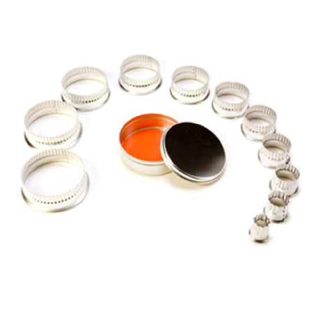 Stanton Trading 923 - Cookie Cutter Set, Scalloped, With 11 Cutters