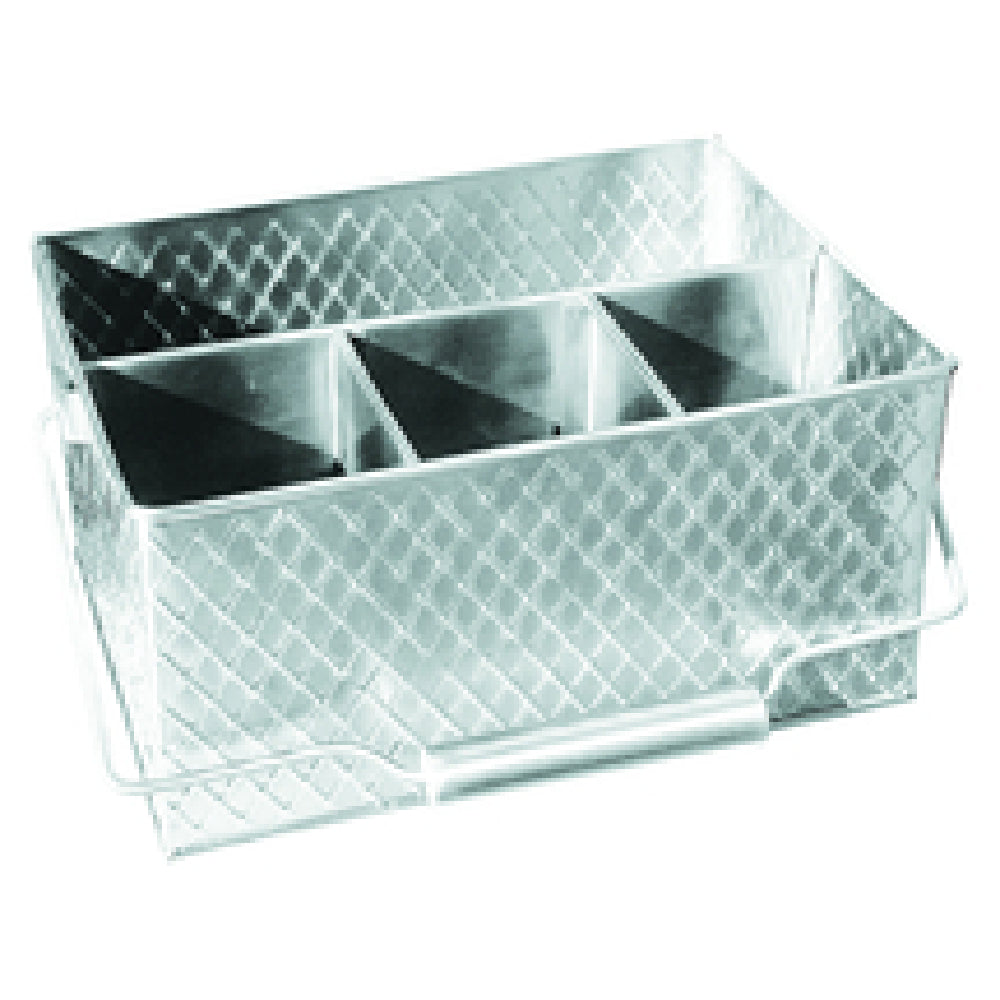 Tablecraft 10040 Lattice Collection™ Caddy (4) Compartment 10-3/4" X 8-1/2" X 4-3/4"