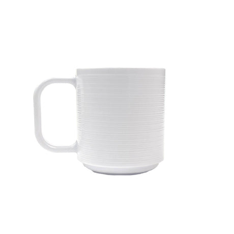 GET Enterprises TM-12-MN-W Minski™ Coffee Mug 13 Oz. (15.5 Oz. Rim-full) 3-1/2" Dia. X 3-7/10"H