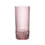 Steelite 49213Q946 Cooler Glass 16-1/2 Oz. (H 6-1/4" M 3" T 3" B 2-1/2") Lilac Rose