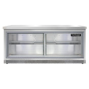 Continental Refrigerator SW72NSGD-FB Work Top Display Refrigerator Front Breather